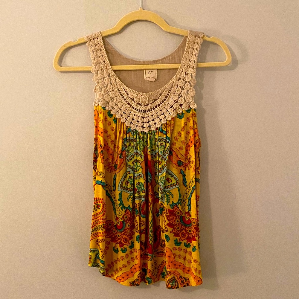 Anthropologie 1 Sept Boho Top S